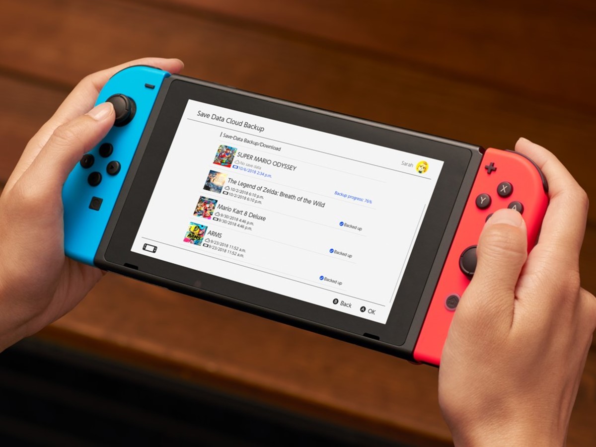 Nintendo Switch Online Save Data Cloud Backup